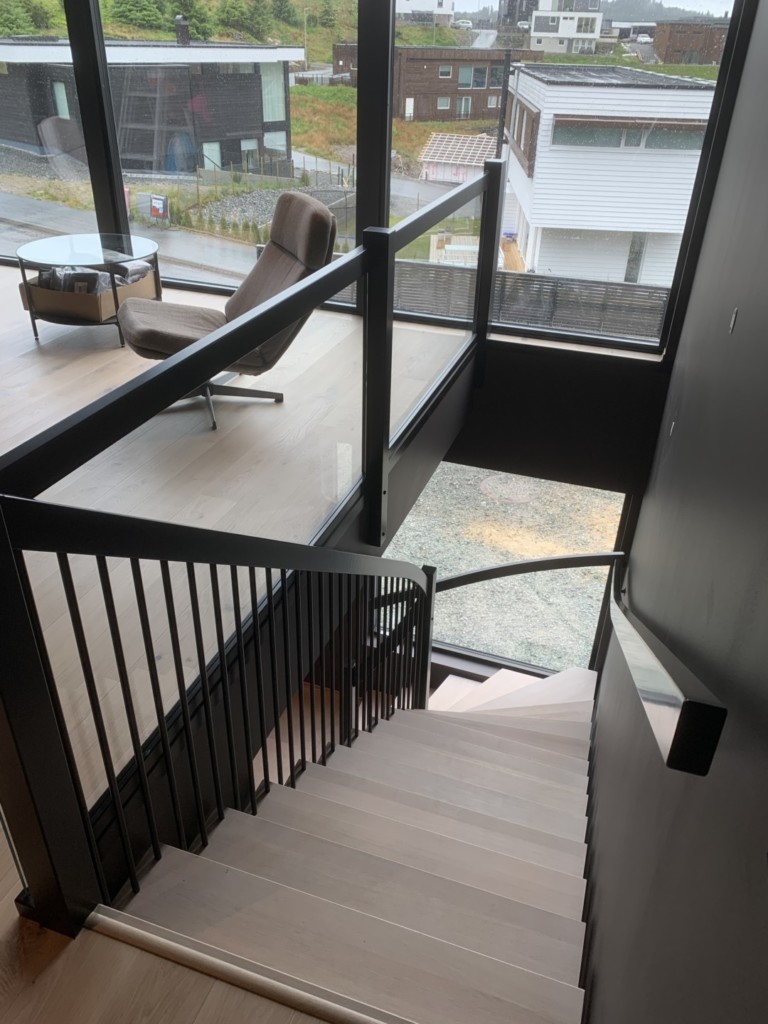 moderne detaljer villa berg